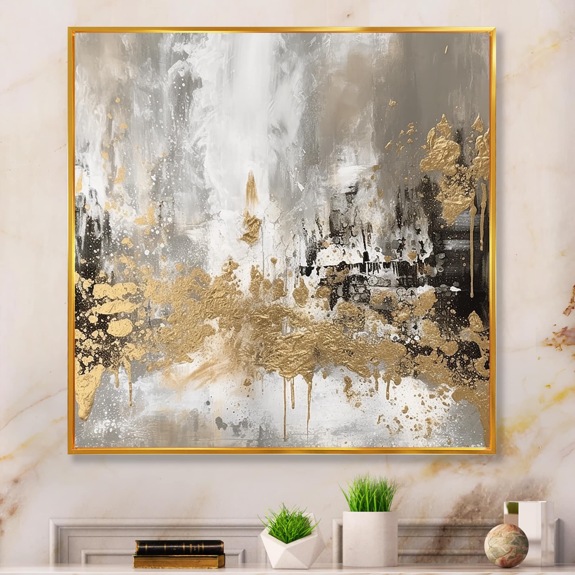 Modern Golden Abstract